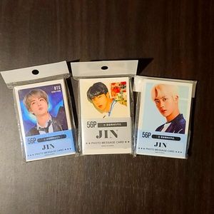 KPOP BTS JIN PHOTOCARD 56PCS